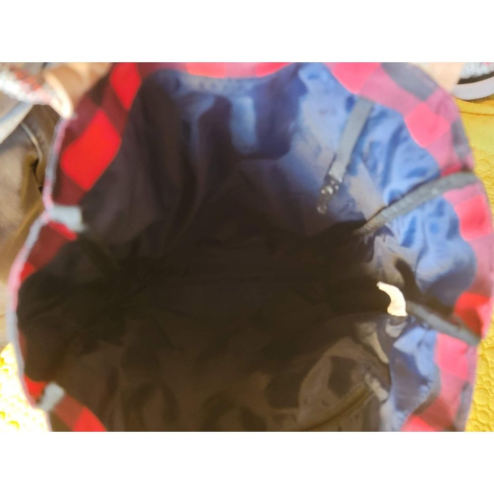 Kavu Shoulder Bag Buffalo Red/Black Checkered Pattern - Picture 6 of 6